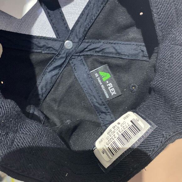 Men's Black 63rd Annual Sturgy Motorcycle Rally 2003 A-Flex Cap Hat Medium - Picture 8 of 10